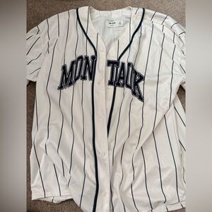 Hollister boxy fit Button-Up Jersey